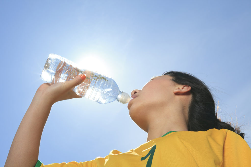 Soccer Player - Water Bottle